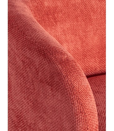 Poltrona Girevole Julienne Rosso Cherry