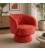 Poltrona Girevole Julienne Rosso Cherry