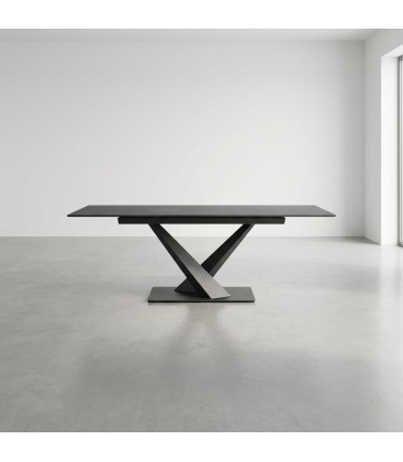 TAVOLO ALL. JOHANNES 160-200X90 BIANCO
