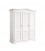 Armadio Legno 3 Porte Laccato Bianco