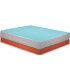 Materasso waterfoam e memory bugnato