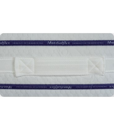 Materasso waterfoam e memory bugnato