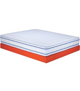 Materasso waterfoam e memory bugnato