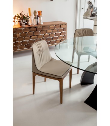 Sedia moderna di design Mivida Tonin Casa