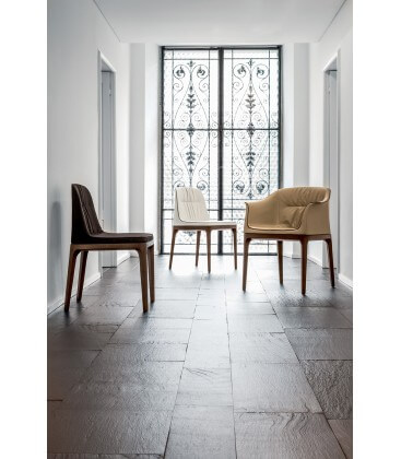 Sedia moderna di design Mivida Tonin Casa