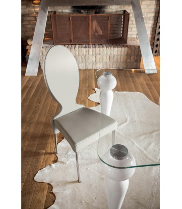 Sedia moderna da salotto con schienale alto Vivienne Tonin Casa