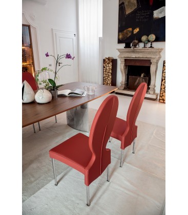 Sedia moderna da salotto con schienale alto Vivienne Tonin Casa