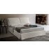 Letto contenitore imbottito testiera moderna minimal Emily Felis