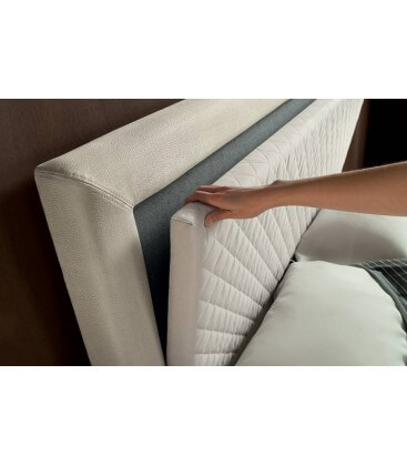 Letto contenitore design classico elegante Jason Felis