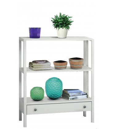 Étagère Libreria H. 105 in Legno Bis