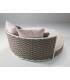 Lettino DayBed Manhattan per esterno in alluminio