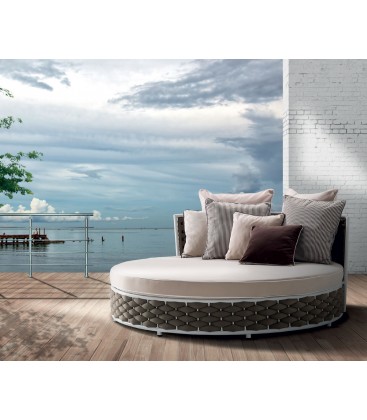 Lettino DayBed Manhattan per esterno in alluminio