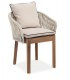 Poltroncina in teak per esterno Dakota