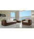 Salotto per esterno in polyrattan penelope