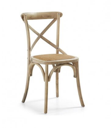 Sedia in legno Milani vintage