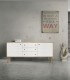 Madia credenza in abete spazzolato