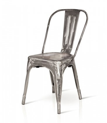 Sedia stile industry in ferro