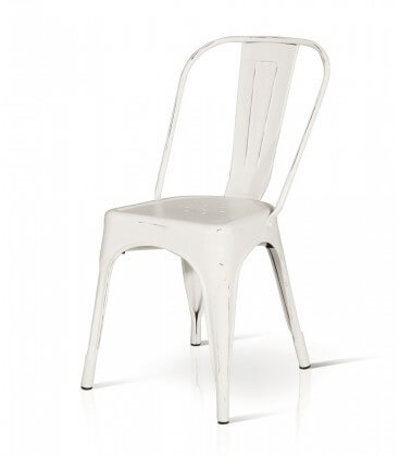 Sedia stile industry in ferro