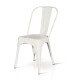 Sedia stile industry in ferro