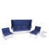 Set Salotto patronale Wiker da 5 posti