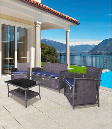 Set Salotto Samarcanda Enrico Coveri 4 posti