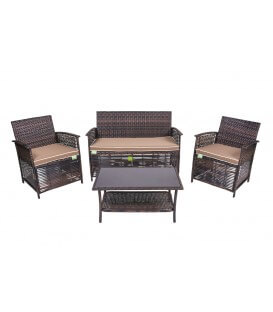 Set Salotto Samarcanda Enrico Coveri 4 posti