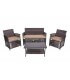 Set Salotto Samarcanda Enrico Coveri 4 posti