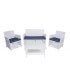 Set Salotto Samarcanda Enrico Coveri 4 posti