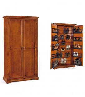 Scarpiera classica in legno