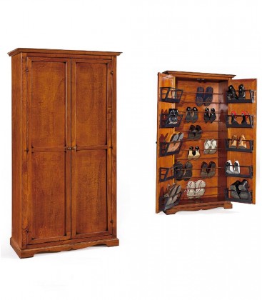 Scarpiera classica in legno