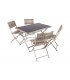 Set tavolo + 4 sedie Space Coveri Garden