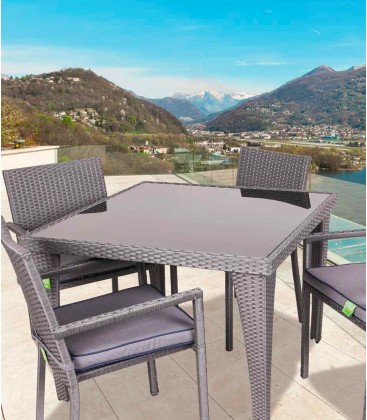 Tavolo easy quadrato Coveri Garden