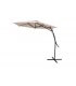 Ombrellone parasole Coveri Garden Coffee ø 2,7 m palo laterale base a croce