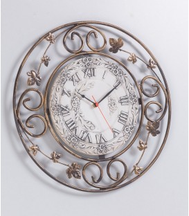 Orologio tondo Edera Ø 36
