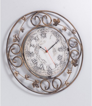 Orologio tondo Edera Ø 36