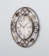 Orologio tondo foglie Ø 36