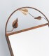 Specchiera basculante 2S con foglie