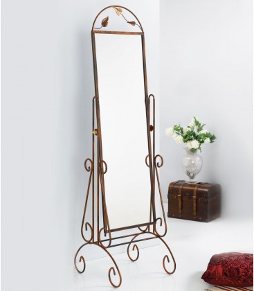 Specchiera basculante 2S con foglie