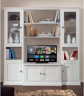 Parete attrezzata libreria classica