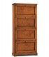 Scarpiera in legno 4 scomparti