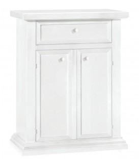 Mobiletto portatelefono in legno 64x32 H. 80