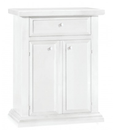 Mobiletto portatelefono in legno 64x32 H. 80
