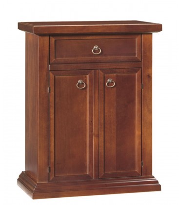 Mobiletto portatelefono in legno 64x32 H. 80