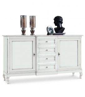 Credenza Classica 2 Porte Noce Bassano
