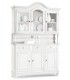 Credenza con alzata in legno a 3 ante