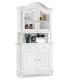 Credenza con alzata in legno a due porte