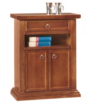 Mobiletto portatelefono in legno 64x32 H. 80