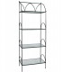 Etagere 4 Ripiani VENEZIA in Ferro Battuto