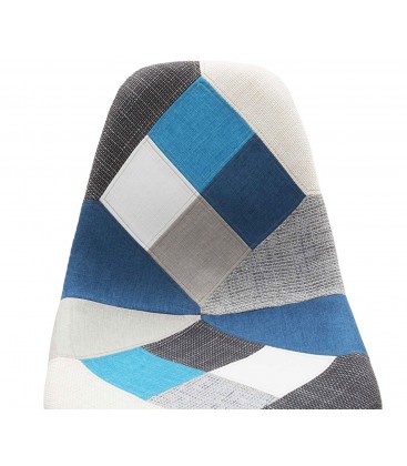 Sedia Imbottita Patchwork