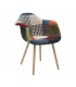 Poltrona in Tessuto Patchwork